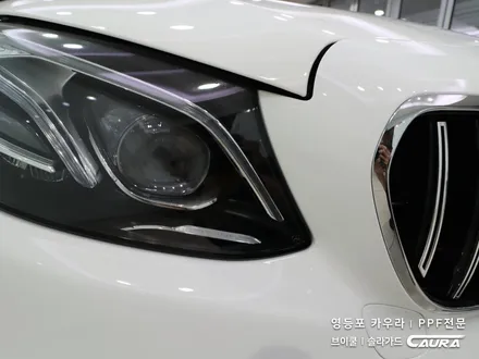 벤츠 E클래스 e300 대표가 직접시공하는 앞범퍼 ppf 오너프로 PPF 오너프로 프로샵 영등포점 브이쿨 영등포 양평1호점 카우라 솔라가드 영등포 PPF 여의도목동 PPF1인시공점 / 서울 영등포구 양평동5가