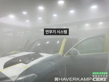 BMW X5 온라인 익스클루시브 카본블랙 타르투포 신차검수 중 휀다 찌그러짐 발견 전체 PPF 앞유리 돌빵 윈드실드 하버캠프 세라믹본드 틴팅 아이나비 블랙박스 영등포 카우라 후기 / 서울 영등포구 양평동5가