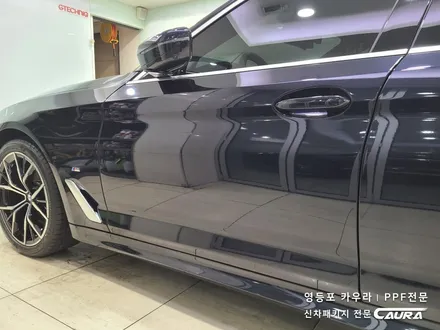 BMW 5시리즈 530i 대표가 직접 시공하는 본넷 도어 라이트PPF 영등포 카우라 영등포브이쿨양평1호점 솔라가드영등포 목동브이쿨 여의도 하버캠프영등포목동 마곡 용산 여의도ppf / 서울 영등포구 양평동5가