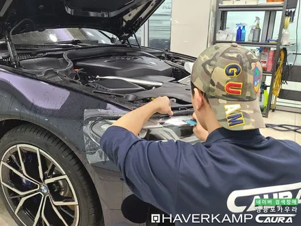 BMW 530i 오너가 직접 시공하는 하버캠프 세라믹본드 본넷 PPF 오너프로 최상급 PPF 신차패키지 영등포 카우라 목동카고영등포점후기 하버캠프영등포 목동신차패키지 목동 ppf / 서울 영등포구 양평동5가