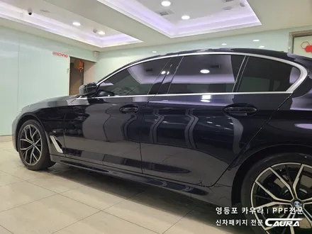 BMW 5시리즈 530i 대표가 직접 시공하는 본넷 도어 라이트PPF 영등포 카우라 영등포브이쿨양평1호점 솔라가드영등포 목동브이쿨 여의도 하버캠프영등포목동 마곡 용산 여의도ppf / 서울 영등포구 양평동5가