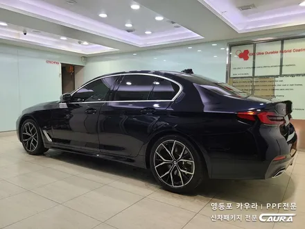 BMW 5시리즈 530i 대표가 직접 시공하는 본넷 도어 라이트PPF 영등포 카우라 영등포브이쿨양평1호점 솔라가드영등포 목동브이쿨 여의도 하버캠프영등포목동 마곡 용산 여의도ppf / 서울 영등포구 양평동5가