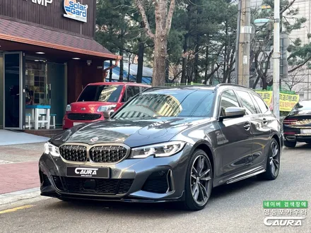 BMW 우주명차 m340i 투어링 3시리즈 하버캠프 세라믹본드 70% 농도 밝은 썬팅 연한 썬팅 재시공 후기 영등포 카우라 추천 / 서울 영등포구 양평동5가