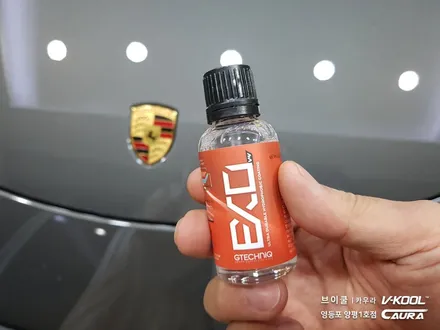 포르쉐 718 박스터 GTS 대표가 직접 시공하는 신차패키지 브이쿨 K썬팅 + 지테크닉 V4 유리막코팅 + 생활보호 PPF 브이쿨 카우라 영등포 양평1호점 솔라가드 1인시공점 / 서울 영등포구 양평동5가