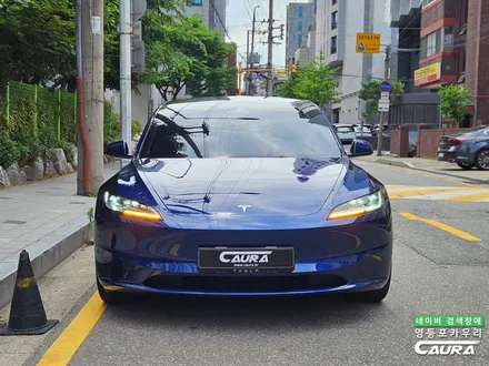 테슬라 모델3 하이랜드 블루 출고 실물은 이런 느낌! 테슬라 영등포 썬팅 / 서울 영등포구 양평동5가