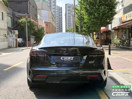 테슬라 모델 S 플래드 2026 스텔스그레이 베이지시트 실물 영등포 신차패키지 시공 추천 / 서울 영등포구 양평동5가