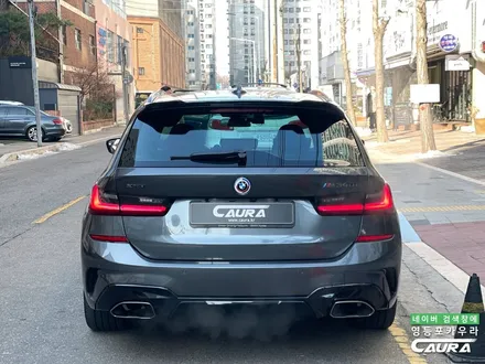 BMW 우주명차 m340i 투어링 3시리즈 하버캠프 세라믹본드 70% 농도 밝은 썬팅 연한 썬팅 재시공 후기 영등포 카우라 추천 / 서울 영등포구 양평동5가
