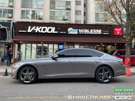 G80 세빌 실버 바닐라베이지 투톤 시트코팅 세라믹본드 틴팅 PPF 신차패키지 영등포카우라 후기 목동하버캠프영등포 여의도 신차패키지 용산 마포 인천 마곡 강서 당산 선유도 ppf / 서울 영등포구 양평동5가