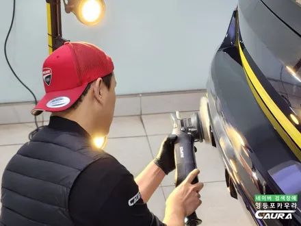 BMW X5 물피도주 주차장 사고 판금도색 터치업 레벨링 없이 PPF 복원 출고했습니다. / 서울 영등포구 양평동5가
