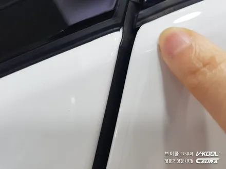 랜드로버 디스커버리 스포츠 대표가 직접 시공하는 신차패키지 브이쿨 K썬팅 + 지테크닉 V4 유리막코팅 + 생활보호 PPF 브이쿨 카우라 영등포 양평1호점 솔라가드 1인시공점 / 서울 영등포구 양평동5가