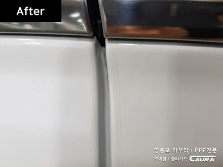 싼타페 TM 대표가 직접 시공하는 지테크닉 크리스탈 세럼 울트라 유리막코팅 오너프로PPF 영등포 솔라가드 카우라 1인시공 영등포오너프로 잘못된 PPF제거 목동ppf 목동광택 유리막 / 서울 영등포구 양평동5가