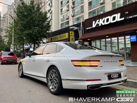 제네시스 G80 우유니화이트 목동에서 오신 오너님! 목동 신차패키지 영등포 카우라 영등포브이쿨 솔라가드영등포 여의도 하버캠프영등포목동 ppf 마포 여의도 용산 g80신차패키지 / 서울 영등포구 양평동5가