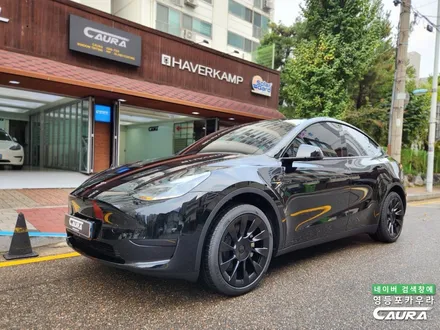 테슬라 성지에서 출고한 모델 Y 전기차 좋은 썬팅 선택, 독일 하버캠프 세라믹본드 틴팅 시공 영등포썬팅 / 서울 영등포구 양평동5가
