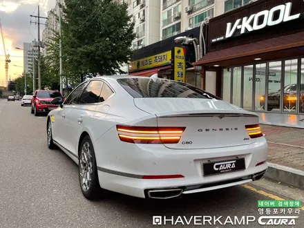 제네시스 G80 우유니화이트 목동에서 오신 오너님! 목동 신차패키지 영등포 카우라 영등포브이쿨 솔라가드영등포 여의도 하버캠프영등포목동 ppf 마포 여의도 용산 g80신차패키지 / 서울 영등포구 양평동5가