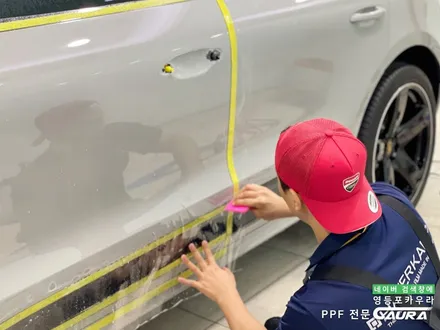 포르쉐 마칸 GTS 크레용 레드시트 찰떡 옵션 선택 전체 PPF 앞유리 돌빵 무적 윈드실드 하버캠프 세라믹본드 틴팅 아이나비 블랙박스 보조배터리 영등포 카우라 후기 실내PPF 성지 / 서울 영등포구 양평동5가