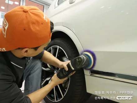 BMW X7 대표가 직접 시공하는 인수거부 솔라가드 노블레스 Z 썬팅 + 프론트풀ppf + 유리막코팅 + 발수코팅 + 코로나살균 신차패키지 카우라 영등포 카고 영등포솔라가드브이쿨 / 서울 영등포구 양평동5가