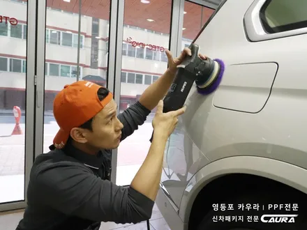 BMW X7 대표가 직접 시공하는 인수거부 솔라가드 노블레스 Z 썬팅 + 프론트풀ppf + 유리막코팅 + 발수코팅 + 코로나살균 신차패키지 카우라 영등포 카고 영등포솔라가드브이쿨 / 서울 영등포구 양평동5가