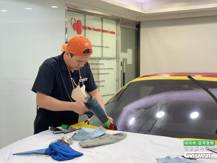 포르쉐 911 GTS 카민레드 찰떡 옵션 선택 전체 PPF 앞유리 돌빵 무적 윈드실드 하버캠프 세라믹본드 틴팅 아이나비 블랙박스 보조배터리 영등포 카우라 후기 실내PPF 성지 / 서울 영등포구 양평동5가
