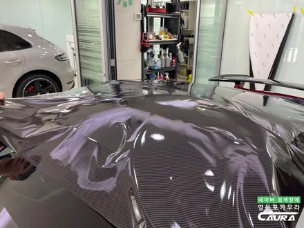 포르쉐 911 GTS 카민레드 찰떡 옵션 선택 전체 PPF 하버캠프 세라믹본드 썬팅 아이나비 블랙박스 보조배터리 영등포 카우라 후기 실내PPF 성지 포르쉐 성지 / 서울 영등포구 양평동5가