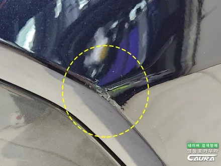 BMW X5 40i 뒷범퍼 물피도주 주차장 사고 판금도색 없이 터치업 레벨링 PPF 복원완료 / 서울 영등포구 양평동5가