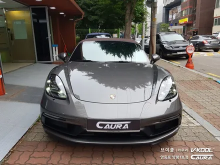 포르쉐 718 박스터 GTS 대표가 직접 시공하는 신차패키지 브이쿨 K썬팅 + 지테크닉 V4 유리막코팅 + 생활보호 PPF 브이쿨 카우라 영등포 양평1호점 솔라가드 1인시공점 / 서울 영등포구 양평동5가