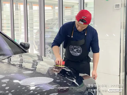 BMW 5시리즈 530i 대표가 직접 시공하는 본넷 도어 라이트PPF 영등포 카우라 영등포브이쿨양평1호점 솔라가드영등포 목동브이쿨 여의도 하버캠프영등포목동 마곡 용산 여의도ppf / 서울 영등포구 양평동5가