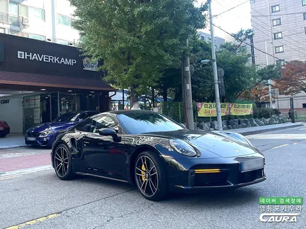 포르쉐 911(992) 터보 S 젯블랙, 레드시트, 카본세라믹브레이크 찰떡 옵션 선택 하버캠프 세라믹본드 틴팅 아이나비 블랙박스 보조배터리 영등포 카우라 후기 포르쉐 ppf틴팅성지 / 서울 영등포구 양평동5가