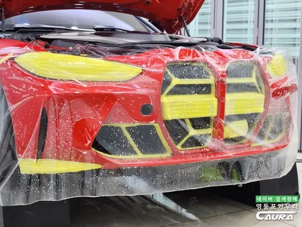 BMW M3 접촉사고 물피도주 주차장 사고 판금도색 터치업 레벨링없이 PPF 복원 출고완료 / 서울 영등포구 양평동5가