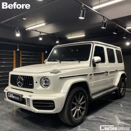 벤츠 G63 AMG 탑클리어쉴드 PPF 전체 시공 / 성남 판교 분당구