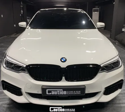 코션코리아<양재,과천>본사 BMW 5시리즈 탑폴리에 루프스킨 / 성남 판교 분당구