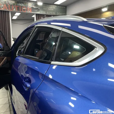 코션코리아<양재,과천>본사 탑폴리에 BMW X6 크롬죽이기!! / 성남 판교 분당구