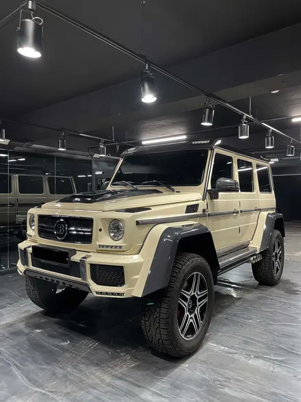 벤츠G바겐 4x4 아이보리 유광 전체 랩핑 / 성남 판교 분당구