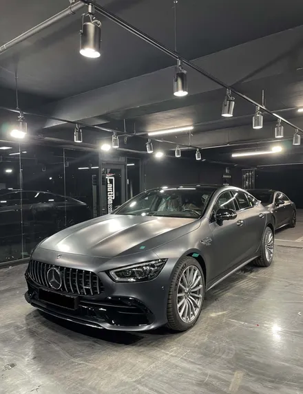 코션본사 벤츠 AMG GT 마그네틱블랙 전체 시공 / 성남 판교 분당구