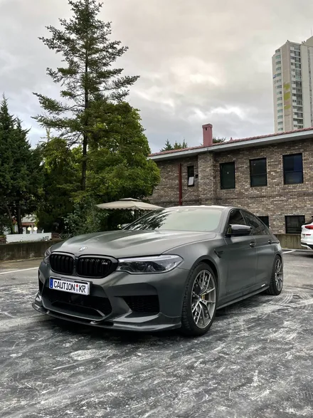BMW M5 무광블랙 전체시공 / 성남 판교 분당구