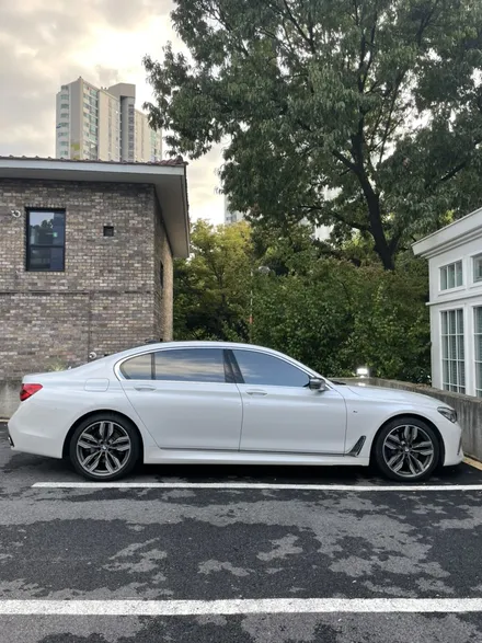 BMW 7시리즈 무광 마그네틱블랙전체시공/탑폴리에크롬죽이기/무광ppf시공 / 성남 판교 분당구