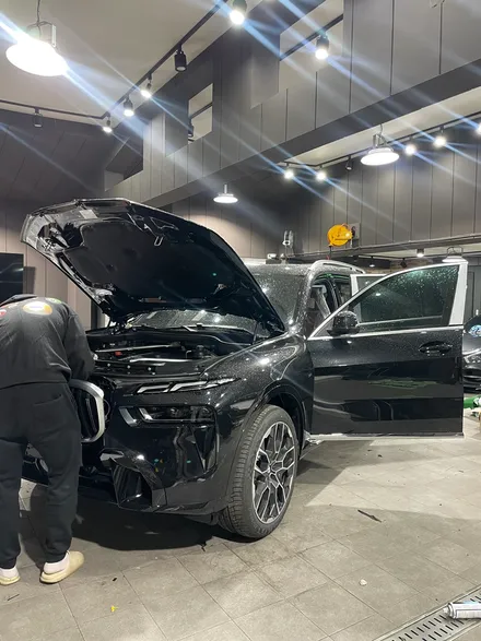 BMW X7 무광PPF전체시공및 크롬죽이기 분당구 서현동 랩핑 짜세 나오는 차량으로 변신? / 성남 판교 분당구
