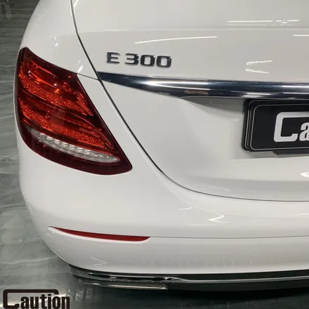 벤츠 E300 <탑폴리에 화이트> 전체 시공 / 성남 판교 분당구