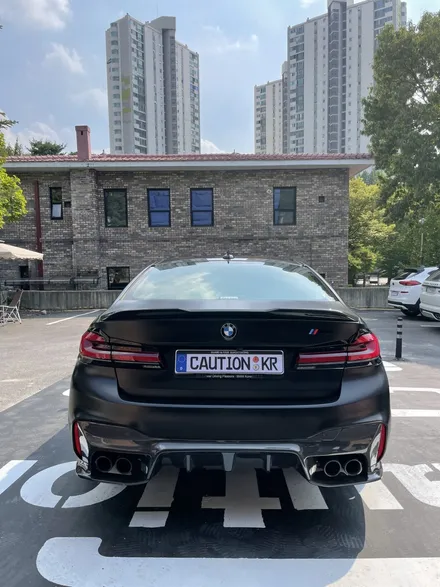 BMW M5 무광블랙 전체시공 / 성남 판교 분당구