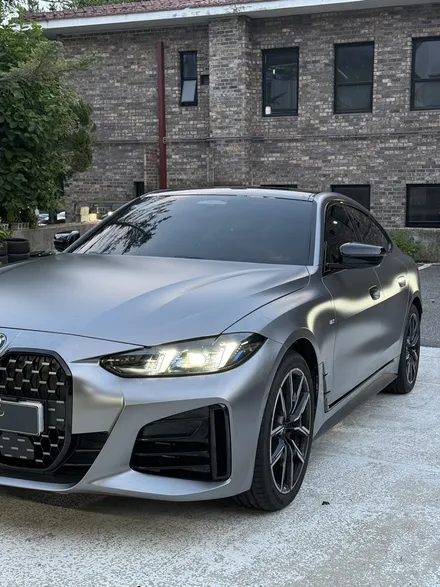 분당/판교 아트더랩코리아 BMW420i 무광실버랩핑으로 포스차량 만들어 보겠습니다 / 성남 판교 분당구
