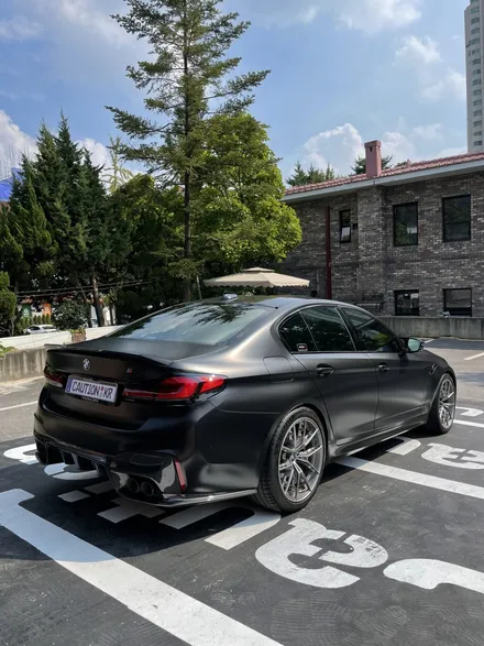 BMW M5 무광블랙 전체시공 / 성남 판교 분당구