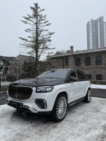 양재/판교/분당 벤츠gls600마이바흐 상단블랙 듀오톤랩핑으로 3000만원옵션 만들기 / 성남 판교 분당구