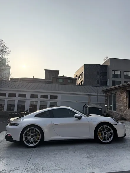 판교/양재/분당 포르쉐911 gt3 화이트로 변신!! 이번 금호타이어 신규라인업에 타이어 소개될차량 / 성남 판교 분당구
