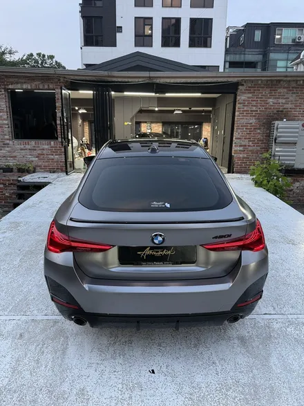 분당/판교 아트더랩코리아 BMW420i 무광실버랩핑으로 포스차량 만들어 보겠습니다 / 성남 판교 분당구