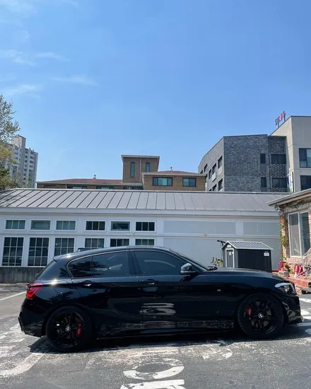 분당 판교 랩핑전문점 BMW탑폴리에 블랙 전체 시공 / 성남 판교 분당구