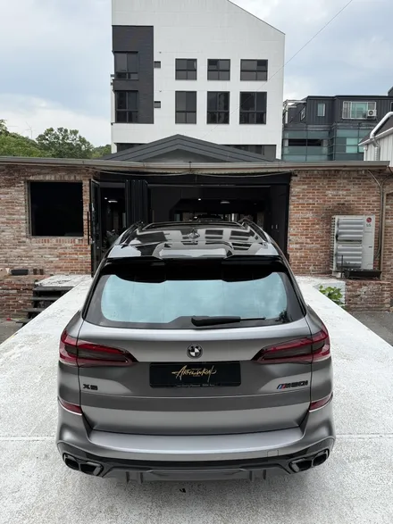 양재/수원/분당/판교 BMWx5m50i 기존타사랩핑 제거후 리퀴드무광실버로 신차컨디션 만들기 / 성남 판교 분당구
