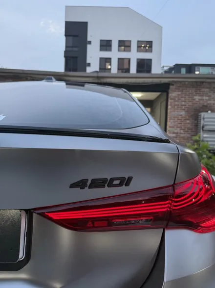분당/판교 아트더랩코리아 BMW420i 무광실버랩핑으로 포스차량 만들어 보겠습니다 / 성남 판교 분당구