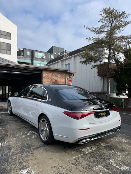 강남/양재/판교 벤츠의 럭셔리카 벤츠s580 마이바흐 블랙ppf로 완벽하게 듀오톤 만들기 / 성남 판교 분당구