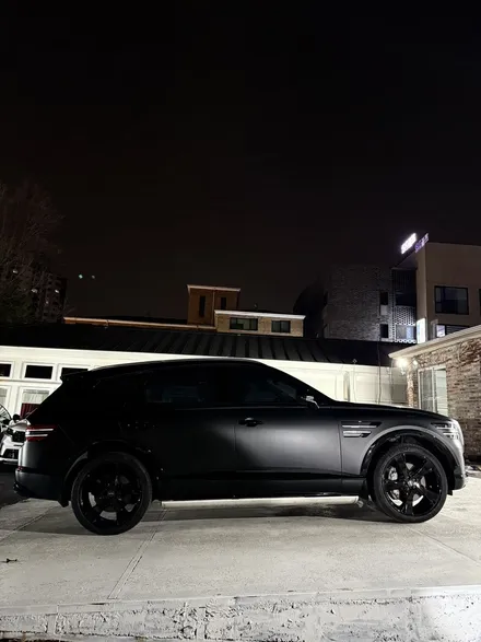 분당/판교 제네시스gv80 무광블랙랩핑과 휠도색 그릴도색으로 블랙포스 만들기 / 성남 판교 분당구