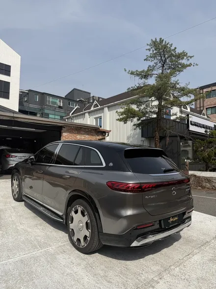 판교/분당 벤츠eqs580 마이바흐 듀오톤만들기!! 마이바흐 짜세는 듀오톤 투톤랩핑에서 나온다 / 성남 판교 분당구