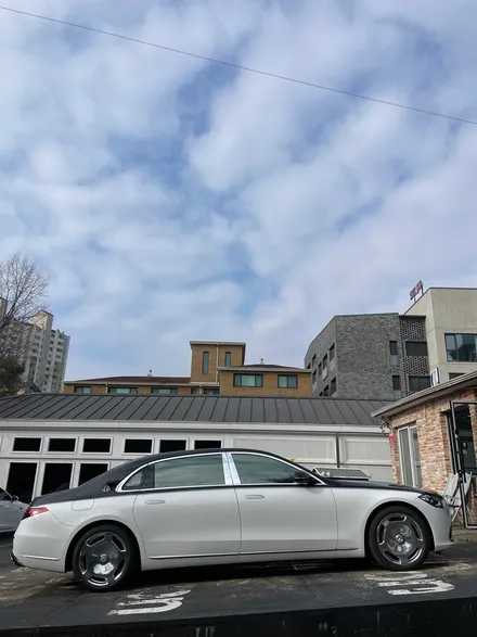 강남/양재/판교 벤츠의 럭셔리카 벤츠s580 마이바흐 블랙ppf로 완벽하게 듀오톤 만들기 / 성남 판교 분당구